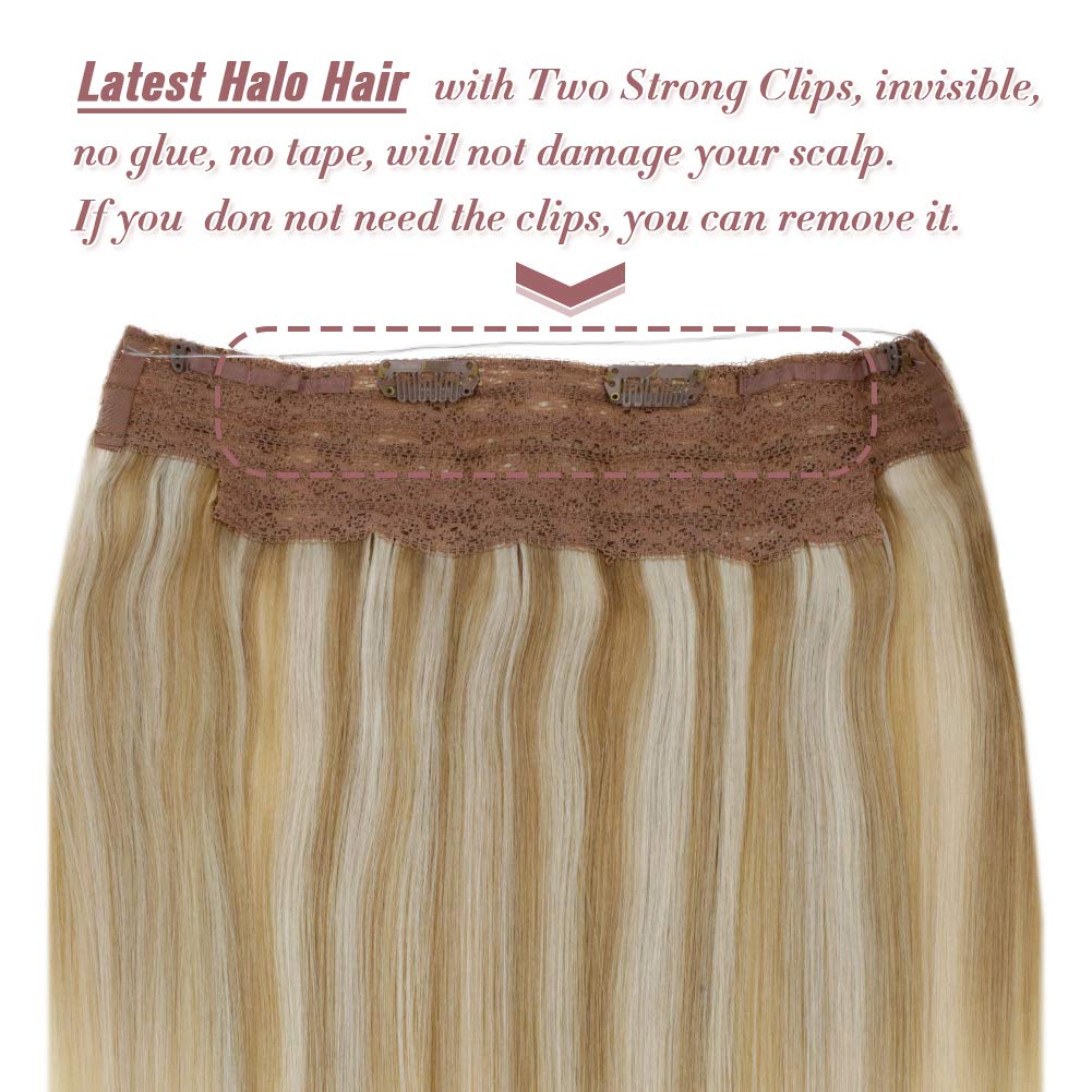Remeehi® halo-human-hair-extensions