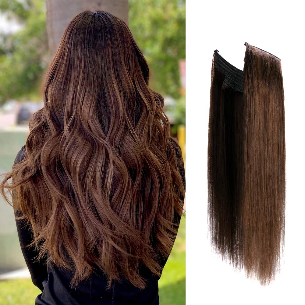 Remeehi® INVISIBLE HAIR EXTENSIONS-Invisible Halo Remy Hair