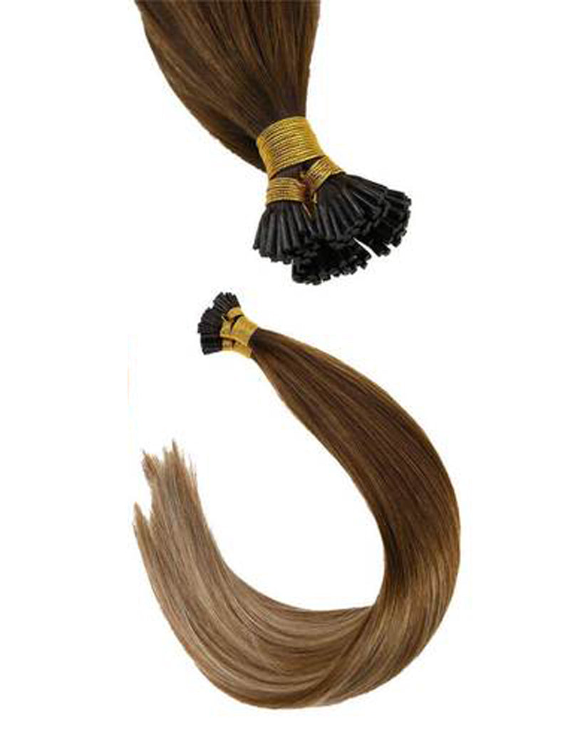 Remeehi® KERATIN HAIR EXTENSIONS-Keratin I Tip Remy Hair